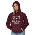 thumbnail image 4 of Rough Roads Beautiful Places Inspired Hoodie Sweatshirt Women Brisco Brands S, 4 of 6