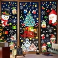 thumbnail image 4 of 114Pcs Christmas Window Clings Snowflake Window Stickers Decals Winter Decorations for Glass Windows Party Supplies Window Decorations, 4 of 6
