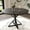 Black Iron + Black, variant on Only Table-47" Round Dining Table for 4, Wooden Circle Dinner Table, Heavy Duty Metal Pedestal & 4 Parts of Tabletop, Round Pedestal Kitchen Tables for Dining Room, Kitchen, Living Room