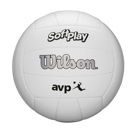 Wilson AVP Soft Play Volleyball - White