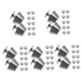 thumbnail image 4 of unbranded 60 Pcs Feet Nail Head Bag Spike Buckle Button Studs Small Metal Craft Nail Screws, 4 of 8
