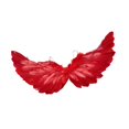 thumbnail image 3 of Alas de ángel para niños, decoración decorativa para cosplay con correas elásticas, accesorios de actuación, accesorios para disfraces de Halloween, Rojo, 3 of 8