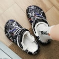 thumbnail image 5 of Eliogn Mens Lined Clogs Camo Fuzzy Garden Shoes Winter Slip-On Slippers Sandals with Adjustable Back Strap, 5 of 7