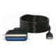 thumbnail image 1 of Cable de Impresora Sabrent CB-CN36 USB a 1284 1.8 cm, 1 of 4