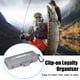 thumbnail image 4 of Caja de aparejos pequeña de 12 compartimentos, herramienta de pesca impermeable portátil de doble cara Hugtrwg Para estrenar, 4 of 9