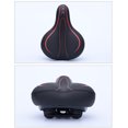 thumbnail image 2 of Confort Asiento de sillín de bicicleta Cómodo cojín de ciclo Componentes de la almohadilla - rojo 27x19.5cm Sunnimix Sillín de bicicleta Big Bum, 2 of 6
