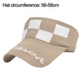 thumbnail image 2 of 2 piezas de gorra deportiva para el sol para hombres y mujeres, gorra de béisbol con parte superior hueca, gorra de golf ajustable, gorra de tenis deportiva, gorra de playa, 2 of 5