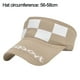 thumbnail image 2 of 2 piezas de gorra deportiva para el sol para hombres y mujeres, gorra de béisbol con parte superior hueca, gorra de golf ajustable, gorra de tenis deportiva, gorra de playa, 2 of 5