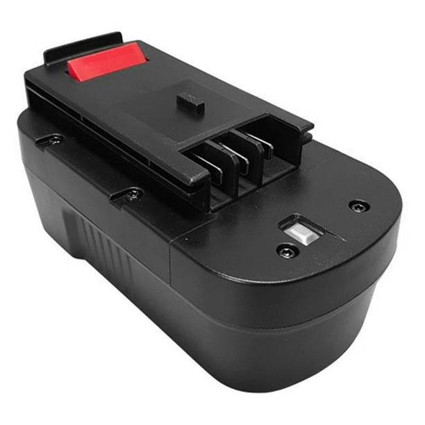 BatteryJack GD-BD-18B-2.0-004 Remplacement 18V 2000mAh NiCd Slide Batterie pour Noir & Decker&44; HPB18&44; HPB18-OPE&44; 244760-00