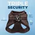 thumbnail image 2 of Best Pet Supplies Voyager Step-In Plush Suede Dog Harness, 2 of 6