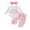 White, variant on RUINIXCW Nebworn Baby Girl Daddy's Girl Outfit Infant Baby Girl Spring Winter Clothes Long Sleeve Bow Embroidery Romper and Belted Pants Headband Set