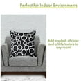 thumbnail image 2 of Majestic Home Goods Pillow 24x24 Fusion Black, 2 of 4