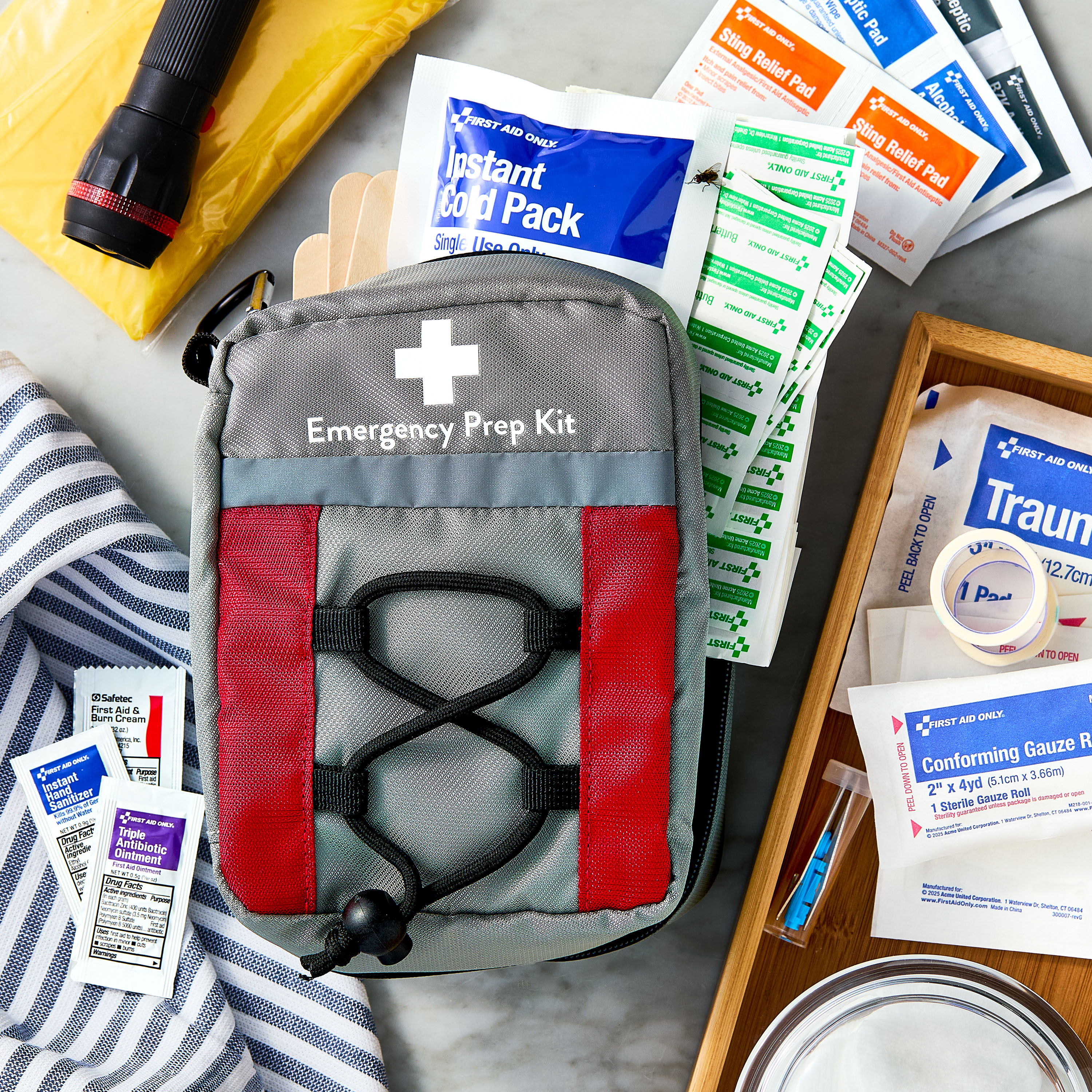 Equate Emergency Preparedness First Aid Kit, 160 Pieces photo 2