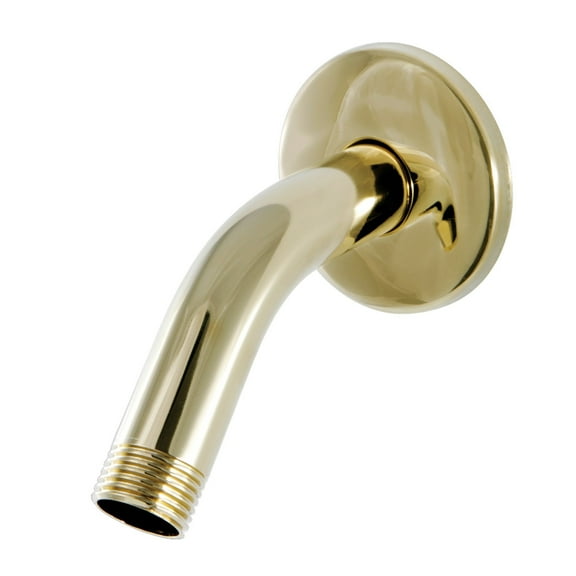 Kingston Brass Trimscape 6-Inch Shower Arm with Flange Polished Brass Antique
