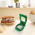 thumbnail image 2 of Christmas Decorations Stainless Steel Household Sandwich Bread Making Practical Square Rounded Corner Tool Pocket Bread Breakfast Bread Making, 2 of 8
