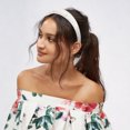 thumbnail image 2 of Unique Bargains 1 Pc Headband Stylish Narrow Hair Accessories White, 2 of 5