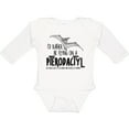thumbnail image 3 of Inktastic Flying Pterodactyl Boys or Girls Long Sleeve Baby Bodysuit, 3 of 5