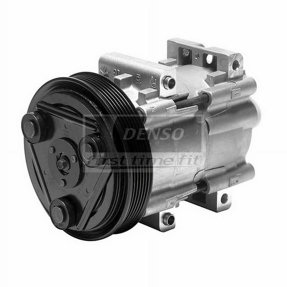 Denso 471-8133 AC Compressor Fits select: 2000-2001 FORD FOCUS, 2002 FORD FOCUS SE/SE COMFORT/SE SPORT