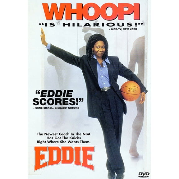 Eddie by Steve Rash, Whoopi Goldberg, Frank Langella, Dennis Farina, Richard Jenkins, Lisa Ann Walter, DVD, Comedy, English
