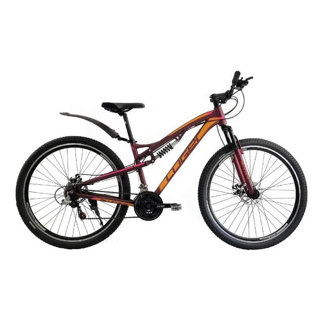 Bicicleta Alurock Luger R29 18 Vel Doble Suspension Aluminio Rosa ALUROCK ALUROCK MONTAÑA