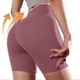thumbnail image 2 of DondPO Yoga Pants Women Women's Fitness Yoga Shorts High Waist Women's Dance Volleyball Hip Lifting Shorts Biker Shorts Women Running Shorts for Women Multi-color S (Clearance), 2 of 4