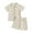 Beige, variante sur Qudderr Ensemble Chemise à Boutons et Short en Coton et Lin pour Tout-Petit Garçon Bébé, Été, Manches Courtes, Décontracté, Deux Pièces, 6 Mois-4 Ans