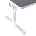 thumbnail image 3 of Portable Laptop Bed Table with Foldable Legs Aluminum Alloy, Rotating Desktop, Large Space, Minimalist Design for Writing Working Reading Eating, 3 of 7