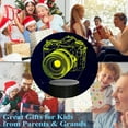 thumbnail image 6 of 3D Illusion Camera Night Light with Remote Control, 16 Colors Changing Table Lamp for Room Decoration, 4 Flash Modes, Creative Birthday Christmas Gift for Boys and Girls, 6 of 18