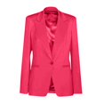 thumbnail image 5 of Casual Blazers for Women 2025 Long Sleeve Button Notch Lapel Collar Open Front Business Casual Work Office Jacket, 5 of 7