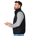 thumbnail image 3 of Free Country Men's Maple Creek IV Box Quilted Puffer Vest Black XL, 3 of 5