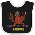 thumbnail image 3 of Inktastic Mardi Gras Come at Me Breaux Crayfish Boys or Girls Baby Bib, 3 of 4