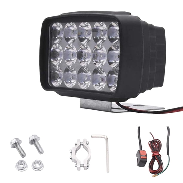 Faro de motocicleta directo reemplaza Super brillante 15W accesorios repuestos iluminación Estilo C