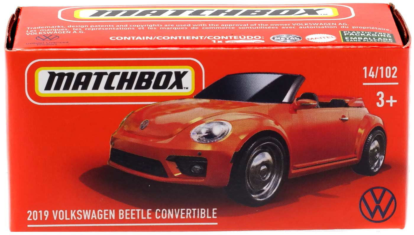 New 2020 Matchbox Case D VW Volkswagen Beetle MBX Coastal 