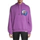 thumbnail image 1 of Sudadera con capucha Elevenparis estampado gráfico para hombre Orquídea 2XL, 1 of 1