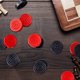 thumbnail image 5 of Checkers Pieces Sumind Wooden 48 piezas con bolsa de almacenamiento, 5 of 7