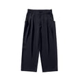 thumbnail image 5 of Lmueinov Mens Cotton Linen Pants Casual Business Pants with Pockets Lightweight Wide Leg Dress Trousers for Men 2026 Vacation Summer Fall Outfits, 5 of 5