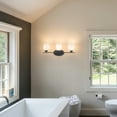 thumbnail image 3 of C Cattleya 24.25in 3-Light Oil-rubbed Bronze Vanity Light with White Opal Glass Shade, 3 of 7