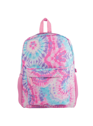 Tie Dye Name Pink Backpack Collection