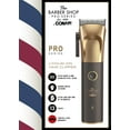thumbnail image 2 of The Barber Shop Pro Series by Conair Metal Series Professional Grade Lithium Ion Hair Clipper, 2 of 6