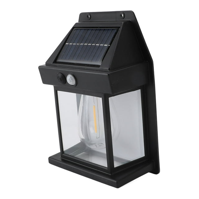 Luces De Pared De Movimiento Con Sensor Solar, Lámparas De Pared Solares Inalámbricas Ajustables De 3 Velocidades Resistentes A La Intemperie Para Puerta De Entrada, Garaje