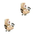 thumbnail image 3 of Baohd 2piece Dustproof Chair Covers For Armchair For Protection Computer Chair Cover Seat Cover Jazzes style 2Set, 3 of 6