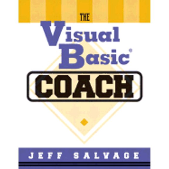 The Visual Basic Coach (Paperback) by Jeff Salvage
