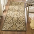 thumbnail image 3 of SAFAVIEH Classic Roxanne Floral Bordered Wool Area Rug, Brown, 2' x 3', 3 of 10
