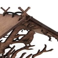 thumbnail image 5 of Wooden Bird Feeder Outdoor Hanging Decorative Bird House with Tree and Bird Cutout Design for Garden Yard Patio Balcony Use, 5 of 8