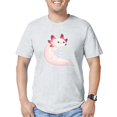 thumbnail image 1 of CafePress - Axolotl Fitted T Shirt - Fitted T-Shirt, Vintage Fit Soft Cotton Tee, 1 of 1