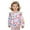 Axolotl Jellyfish Coral Star Bubble, variant on Aztec American Tribal Geometric Print Baby Girl Winter Clothes Cute Ruffle Sweater Toddler Kids Sweatshirts Round Neck Pullover Long Sleeve Newborn Sweaters, Size 3-4 Years