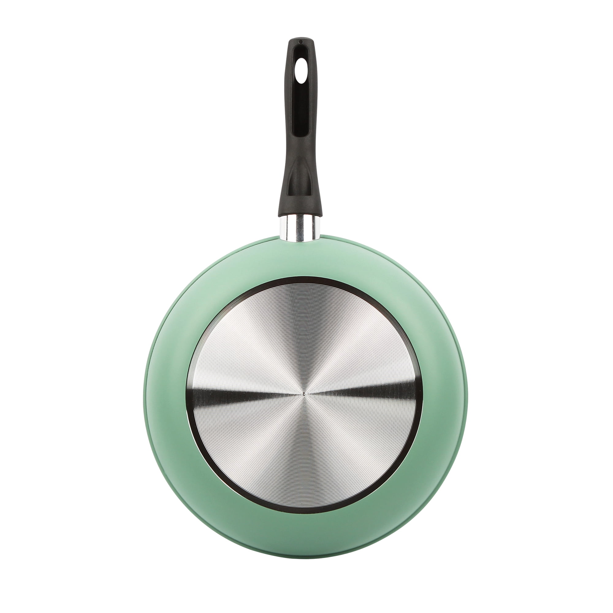 Mainstays 3 Pieces Aluminum Nonstick Skillets Set Green Sage