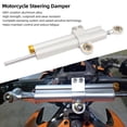 thumbnail image 4 of Motorcycle Steering Damper Adjustable Enhances Stability for High Speed Rides Aluminum Alloy, 4 of 7