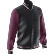 DECKRA Men's Fashion Varsity Jacket Casual Regular Fit Letterman Baseball Bomber Jackets Fleece