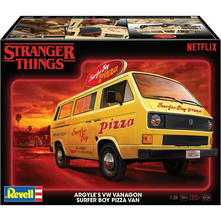 Revell, Model Kit, 1/25 Scale Argyle‚Äôs VW Vanagon Surfer Boy